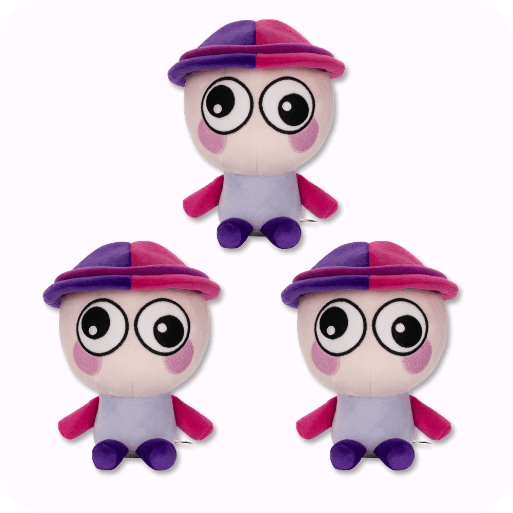 Moopy Plush 3PCS Moopy Plush 3PCS